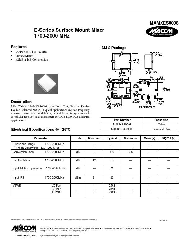 MAMXES0008TR