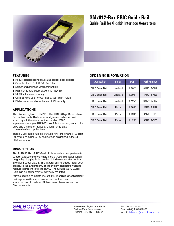 SM7012-RP1