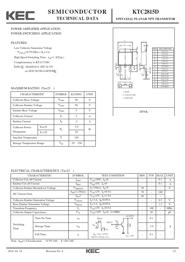 KTC2815D