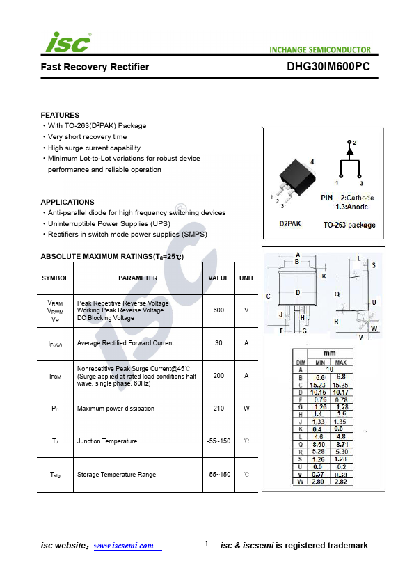 DHG30IM600PC