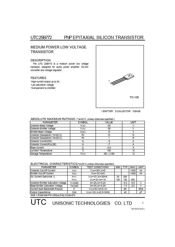 UTC2SB772