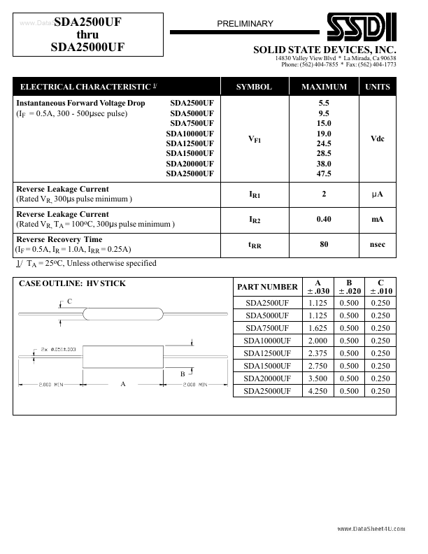 SDA5000UF