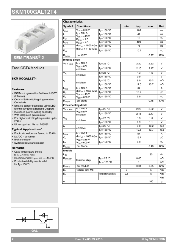 SKM100GAL12T4