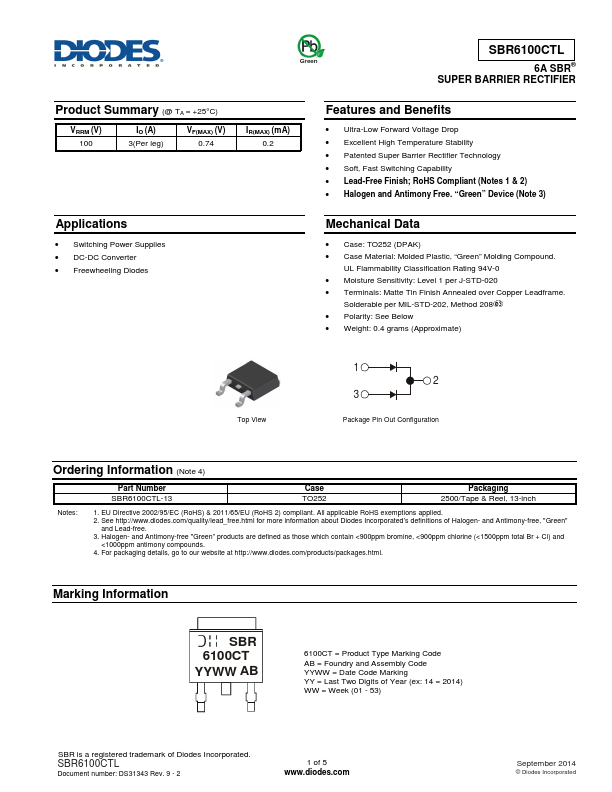 SBR6100CTL