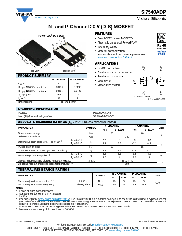 SI7540ADP