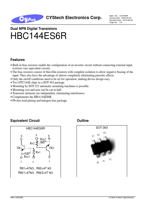 HBC144ES6R