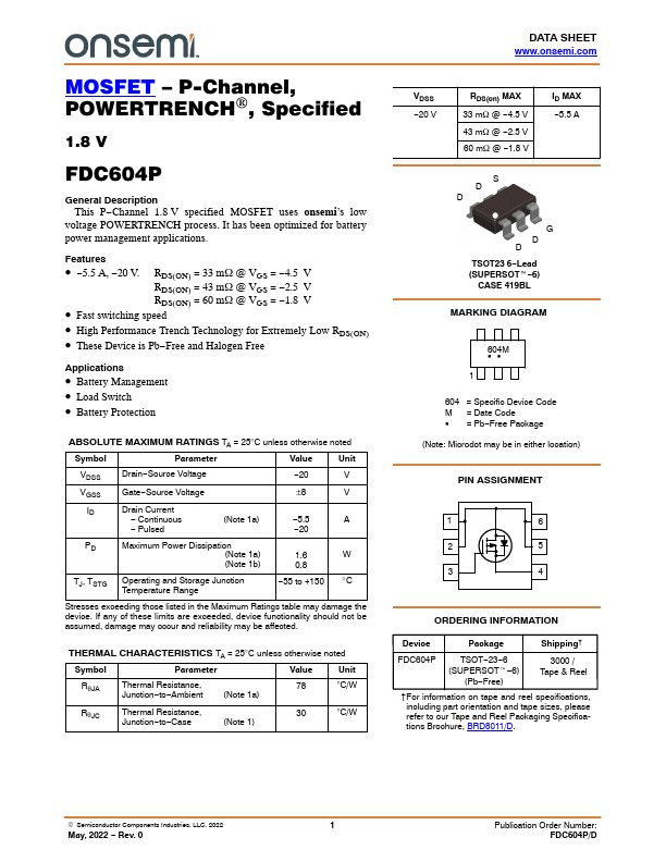 FDC604P