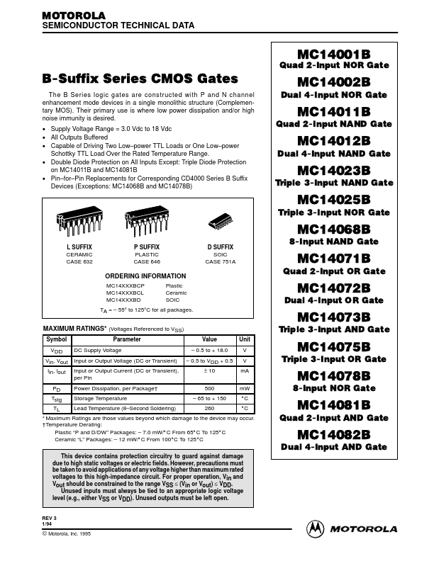 MC14001B