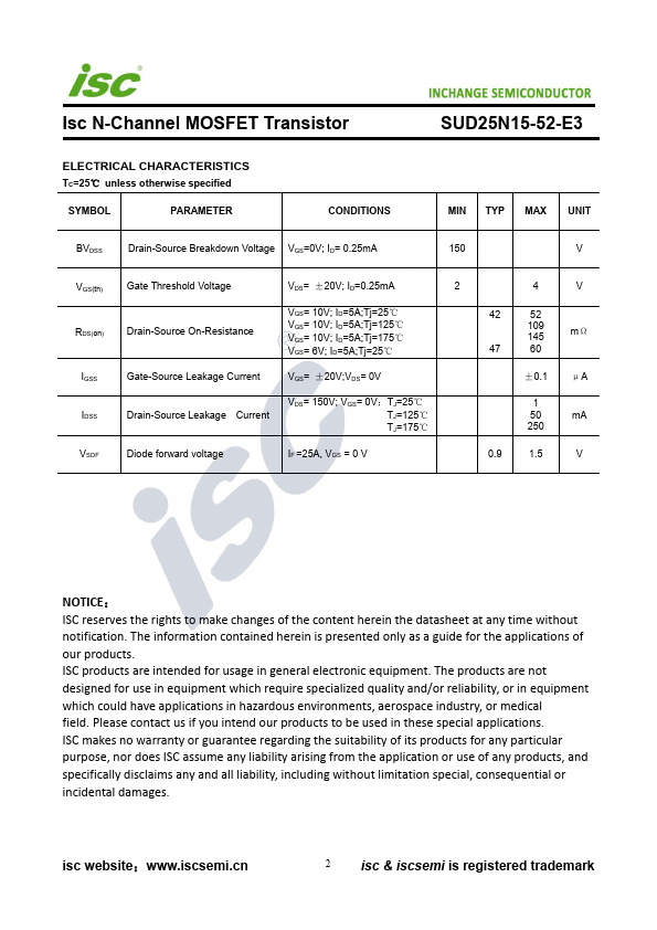 SUD25N15-52-E3