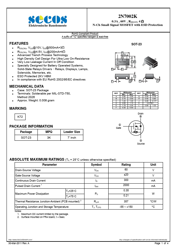 2N7002K