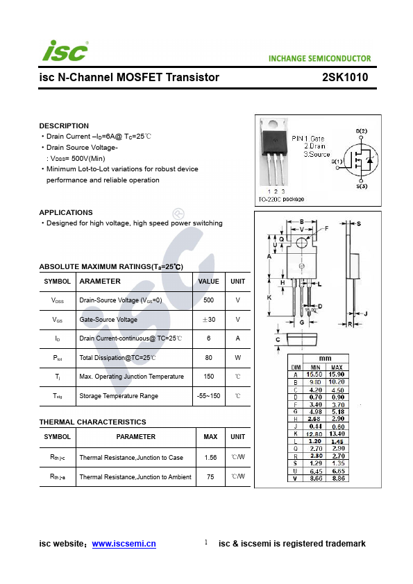 2SK1010