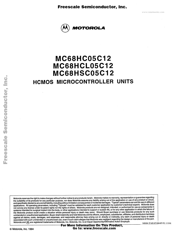 MC68HC05C12