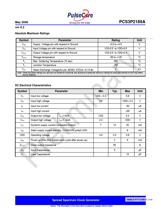 PCS3I2189A