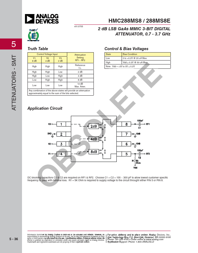 HMC288MS8E