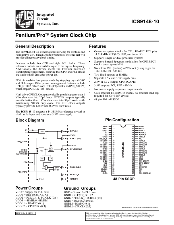 ICS9148-10