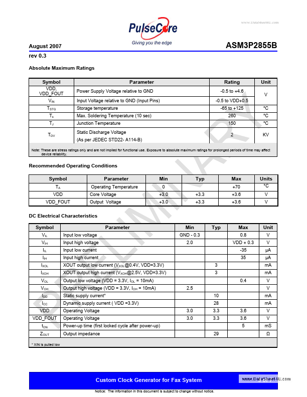 ASM3P2855B