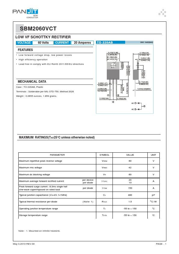 SBM2060VCT