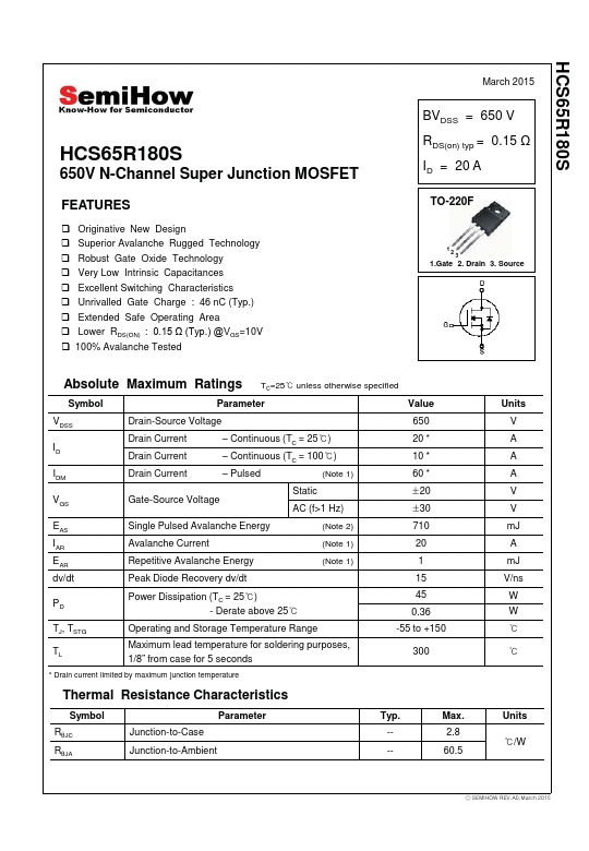 HCS65R180S