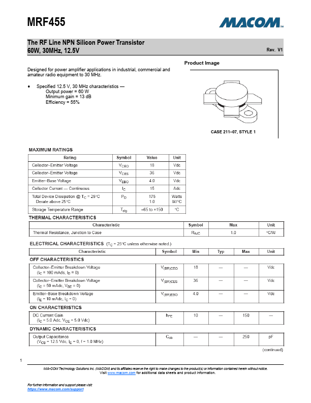 MRF455