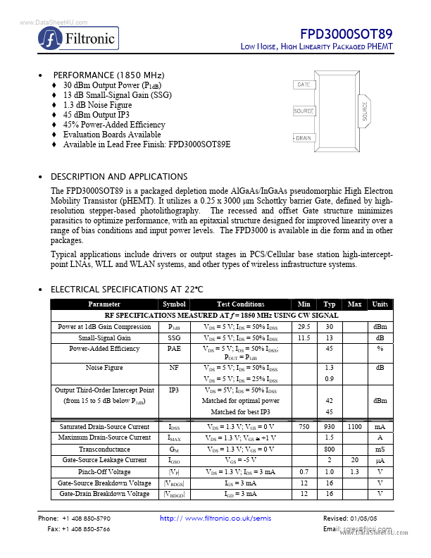 FPD3000SOT89