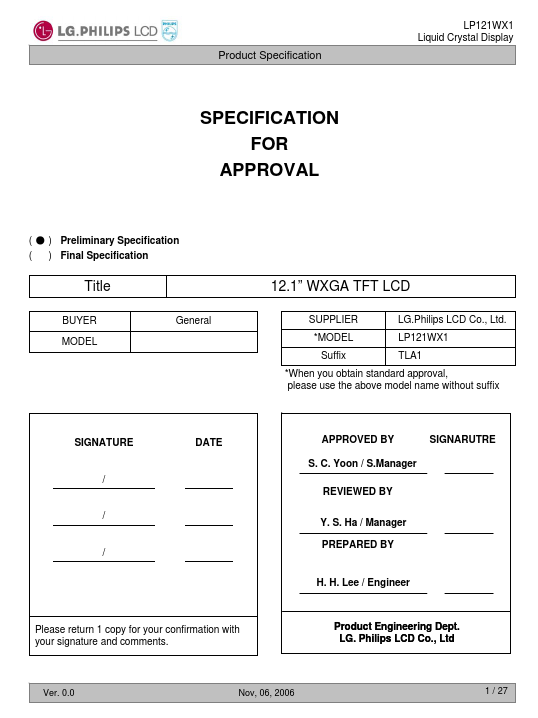 LP121WX1-TLA1