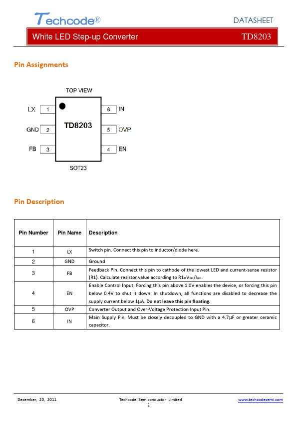 TD8203