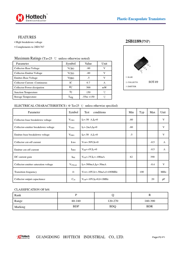 2SB1189