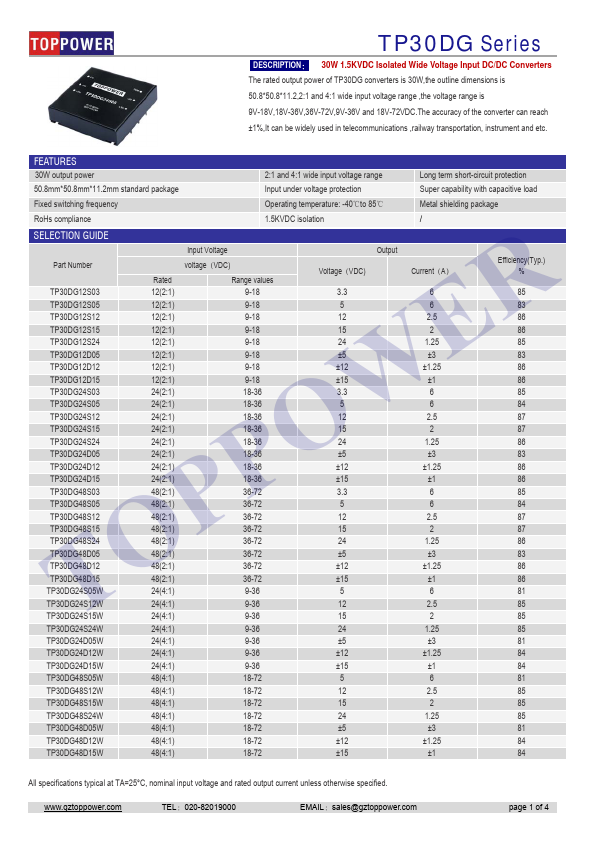 TP30DG24D12W