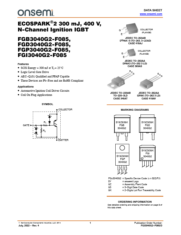 FGB3040G2-F085