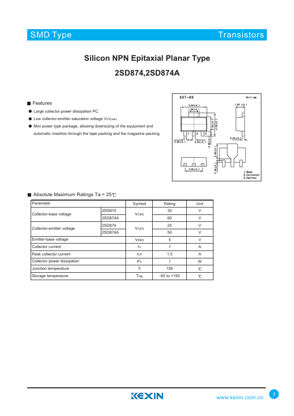 2SD874A