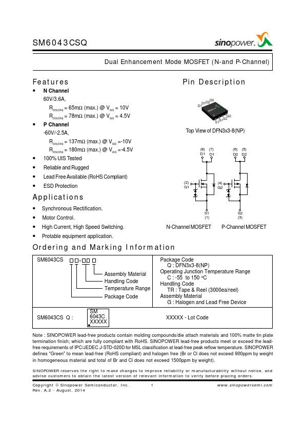 SM6043CSQ