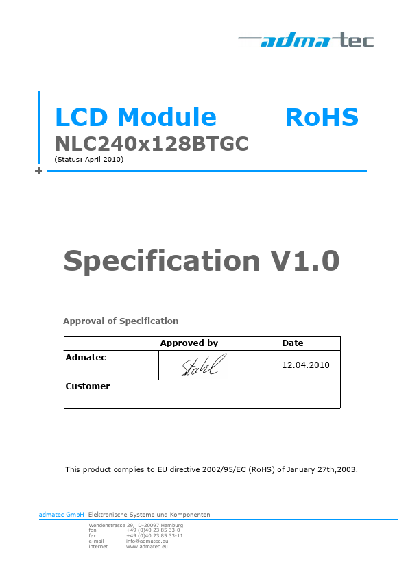 NLC240x128BTGC