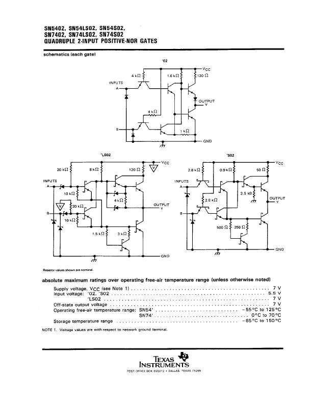 SN7402