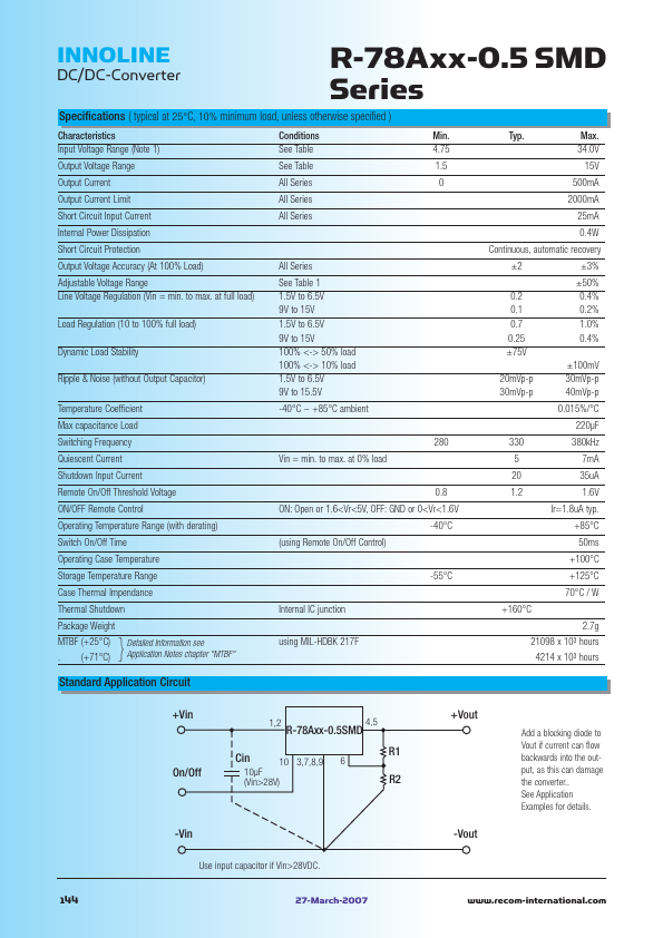 R-78Axx-0.5SMD