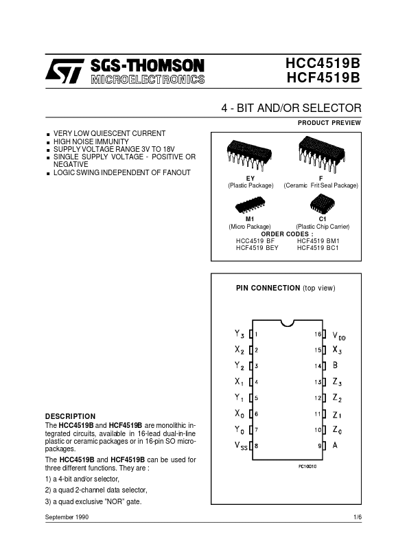 HCF4519B