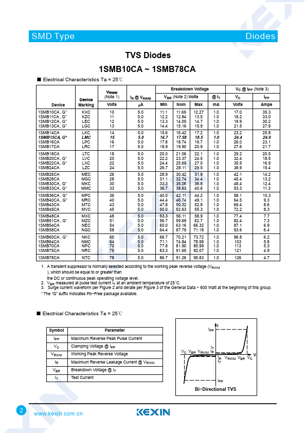 1SMB26CA