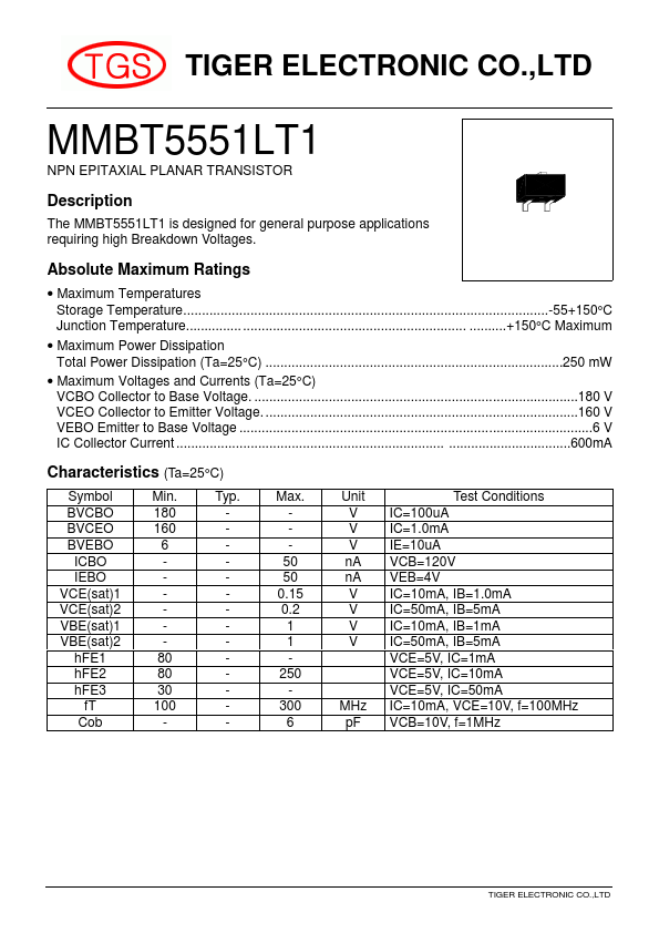 MMBT5551LT1