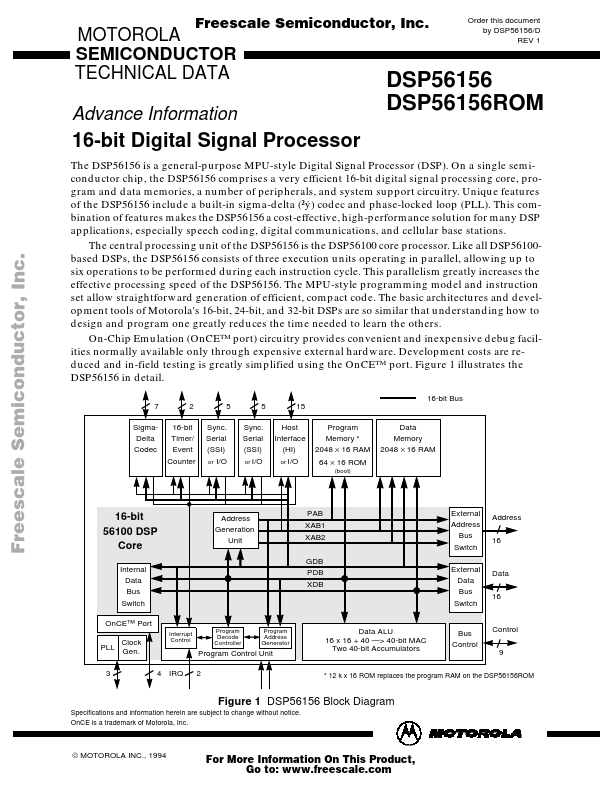 DSP56156