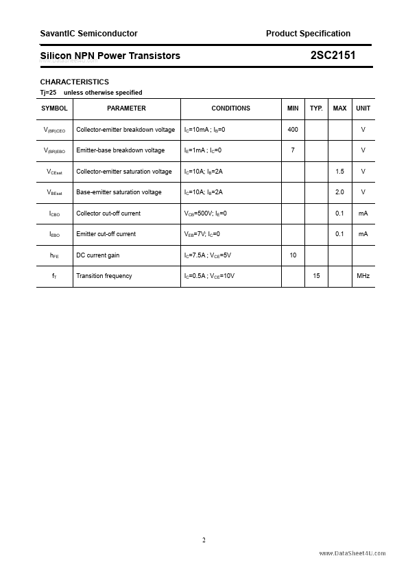 2SC2151