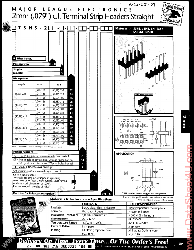 TSHS-205-D-04-T