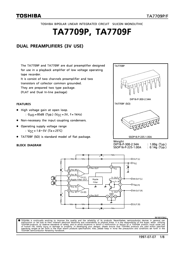 TA7709F