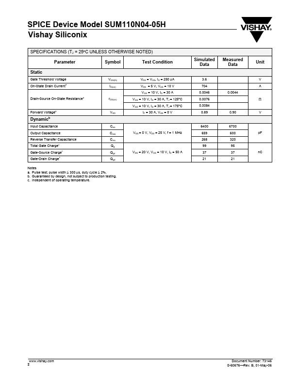 SUM110N04-05H