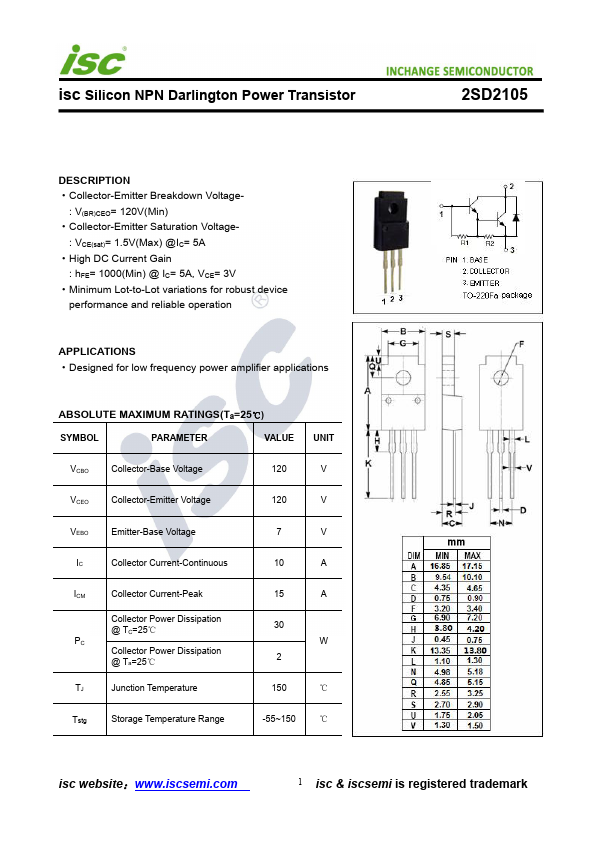 2SD2105