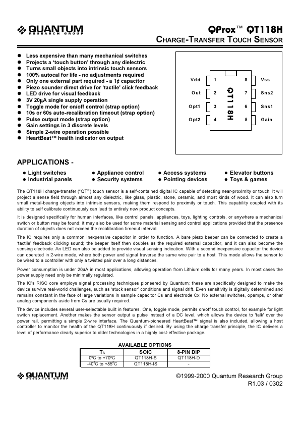 QT118H-IS