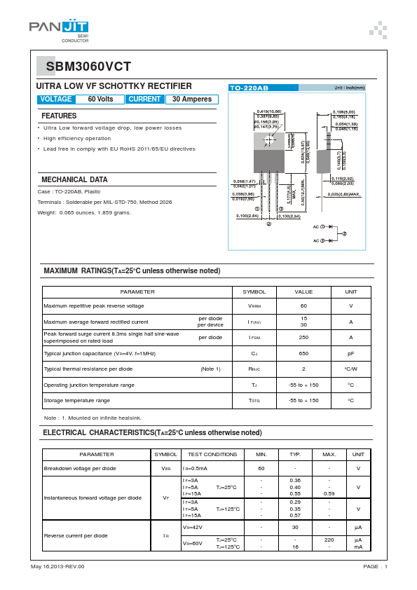 SBM3060VCT