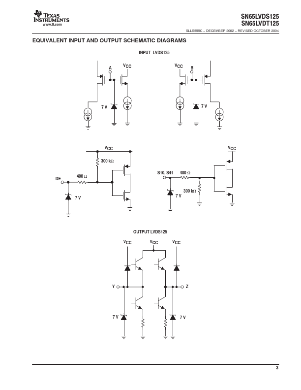 SN65LVDS125