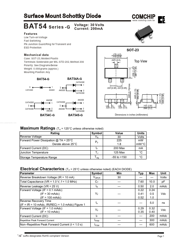 BAT54-G