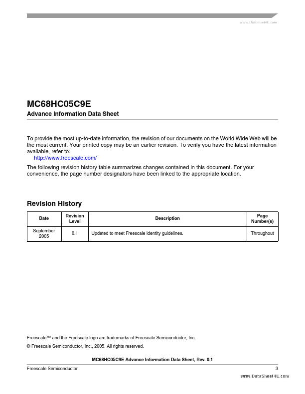 MC68HC05C9E