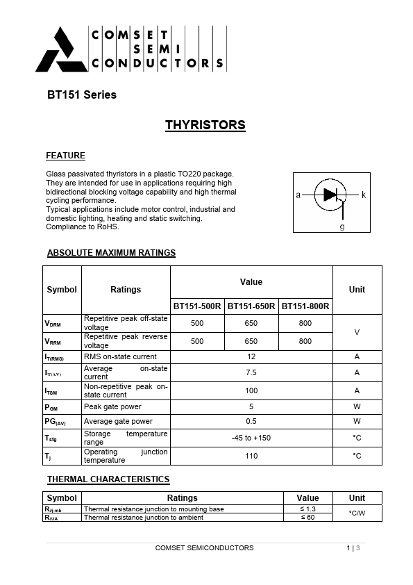 BT151-500R