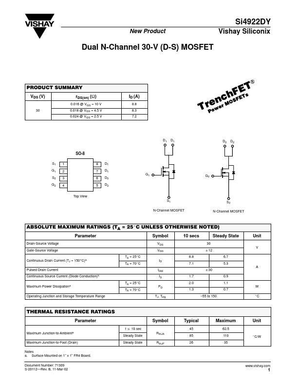 SI4922DY